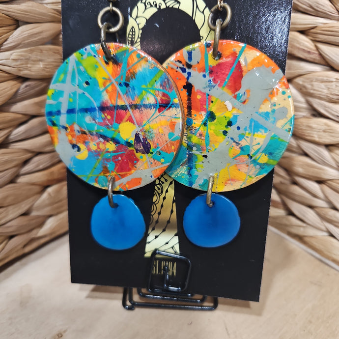 Dd mix splash Earring