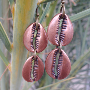 Desna Copper/Brass Earrings