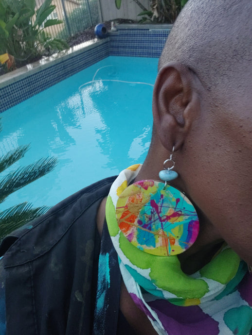 Donna splash Earrings