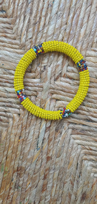 African beaded bracelet