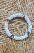 Load image into Gallery viewer, Authentic Tribal African Beaded Bangle Bracelets