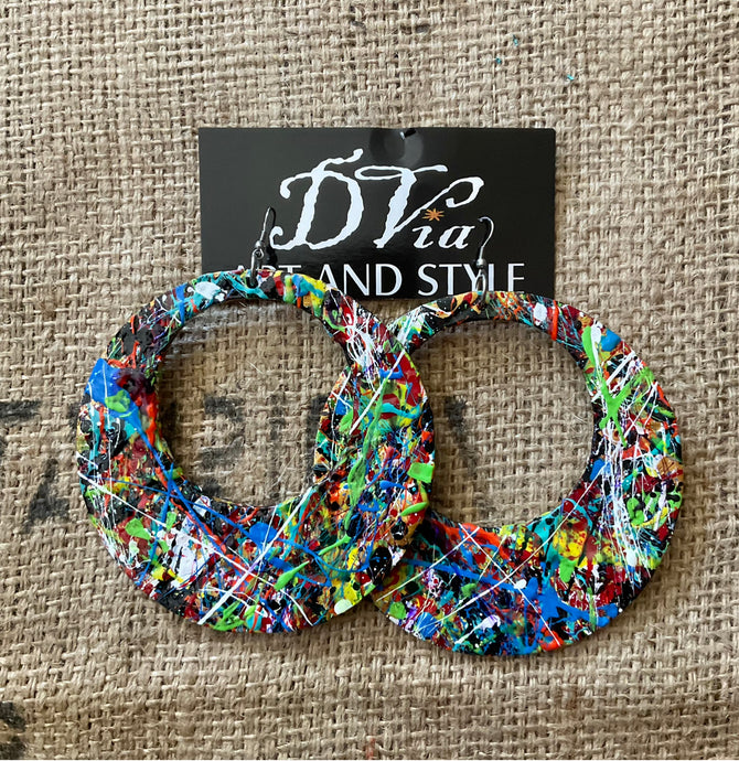 DVIA WEARABLE ART EARRINGS