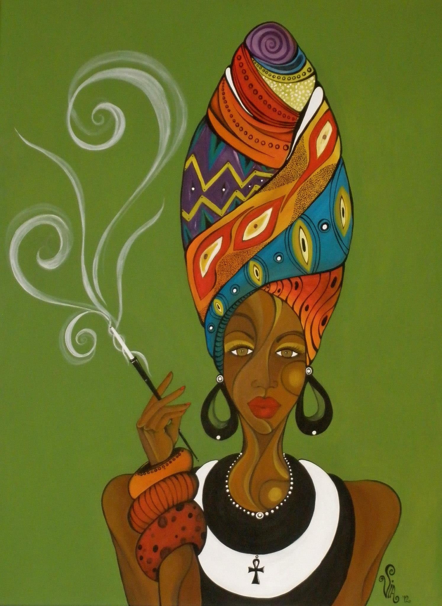 ART Mini Print Badu Inspired