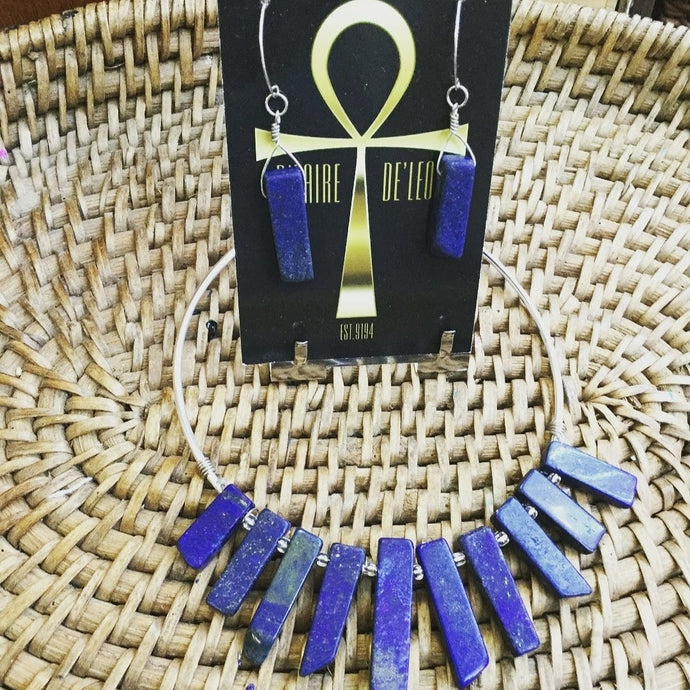 DeDe  Lapis Earrings